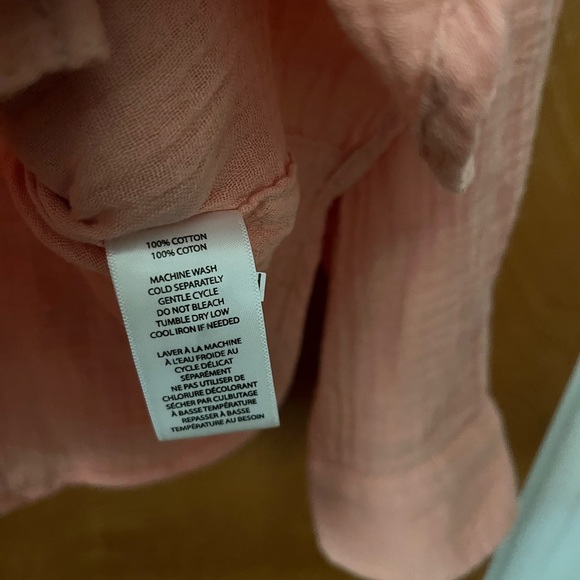 BeachLunchLounge button down casual shirt M - Picture 5 of 7